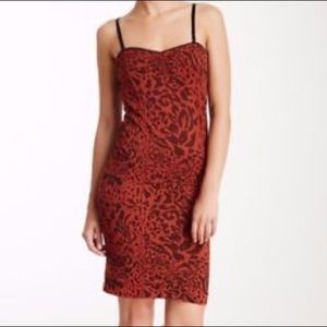 Free People intimately XS/S leopard slip dress